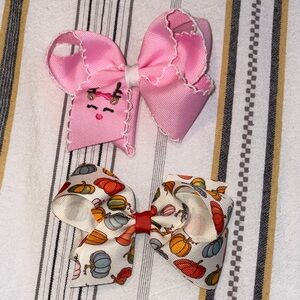 Seasonal Hair Bows